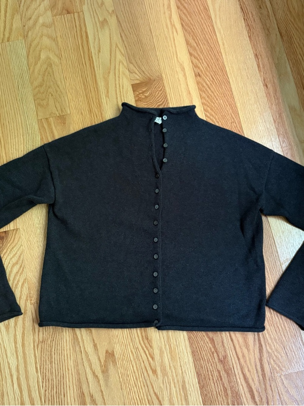 ALEX MILL / Taylor Roll Neck Cardigan - S